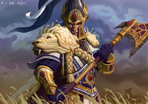 Make Alastar the White Lion the faction leader of Chrace..